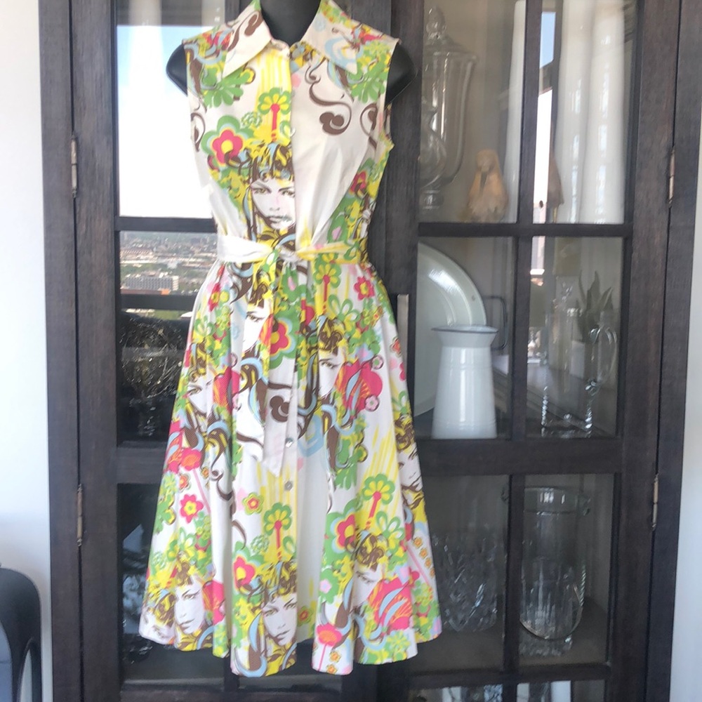 Sleeveless summer dress